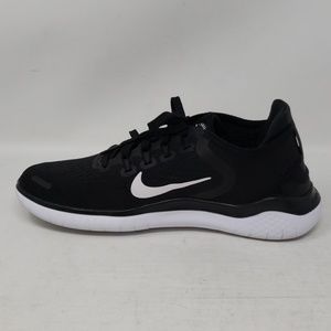 womens nike free rn 2018 black and white